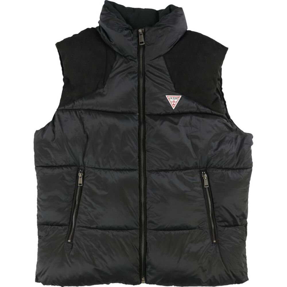 GUESS Mens Logo Puffer Vest, NWT